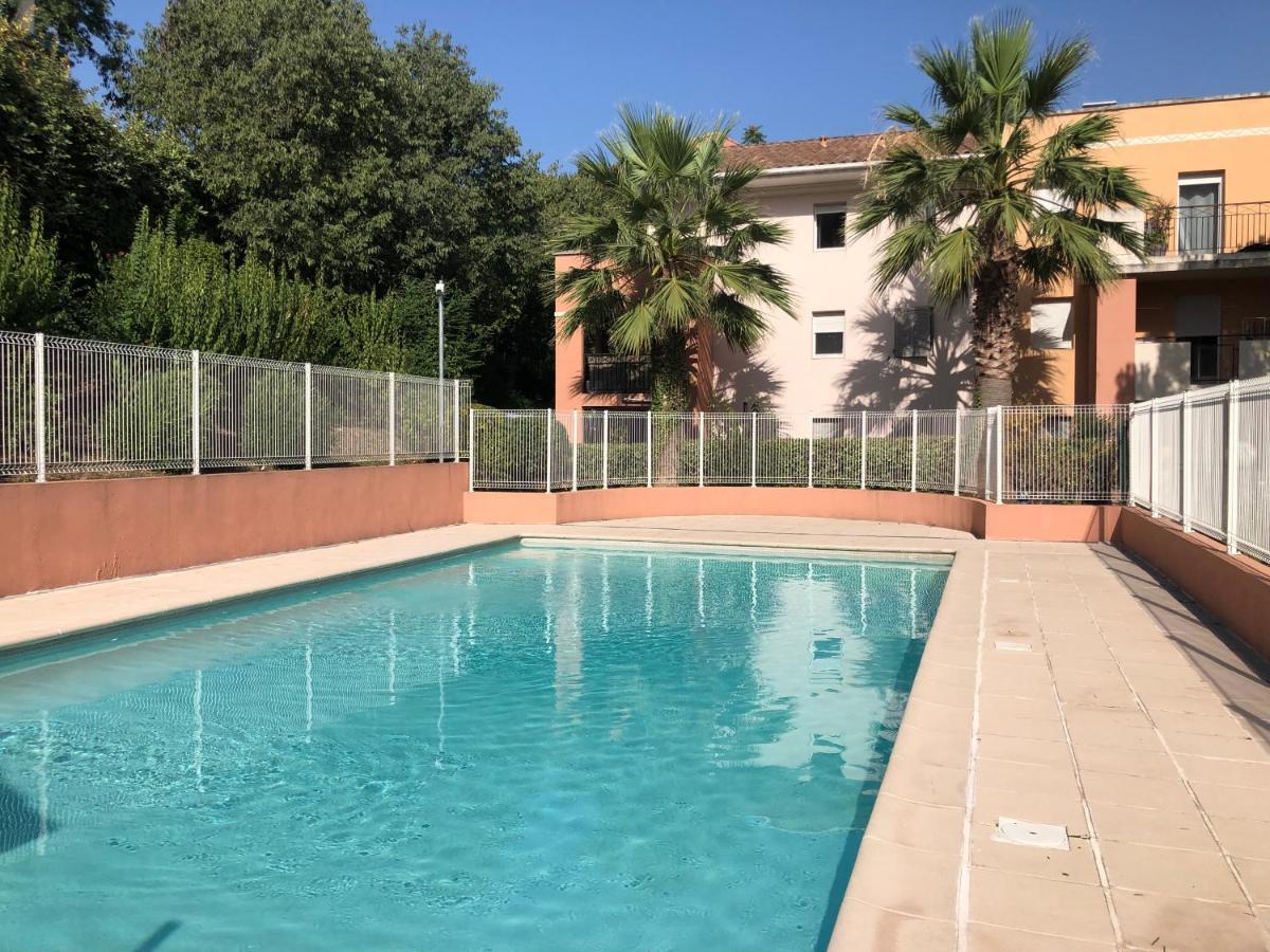 Les Jardins Des Senteurs - Appartement Prive Avec Piscine Et Parking Grasse Luaran gambar
