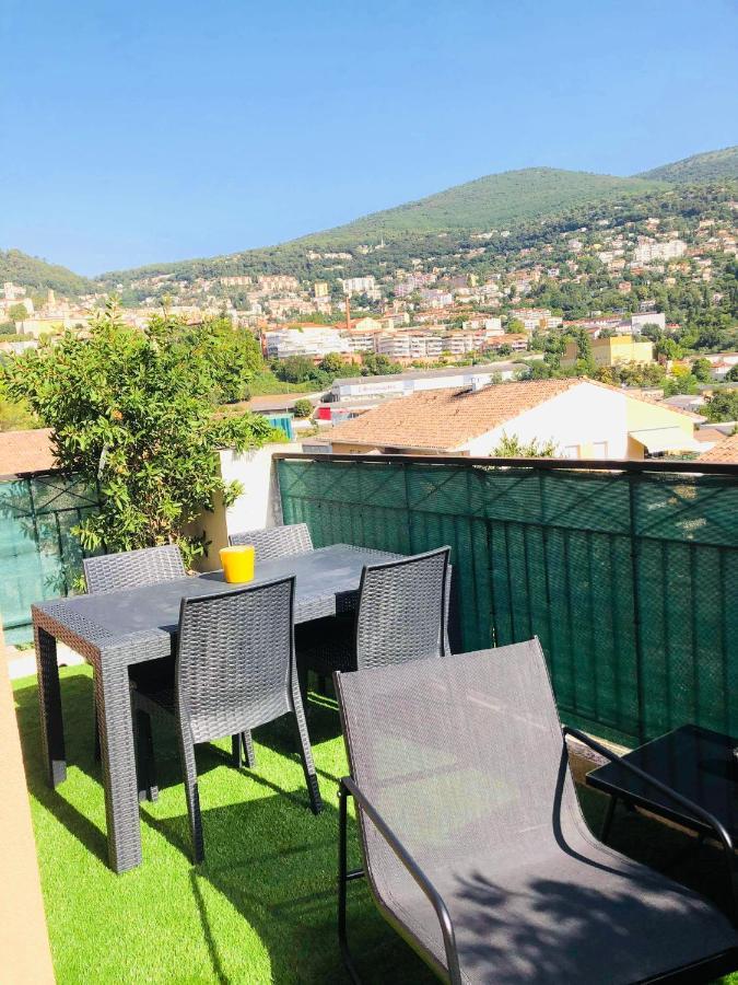 Les Jardins Des Senteurs - Appartement Prive Avec Piscine Et Parking Grasse Luaran gambar